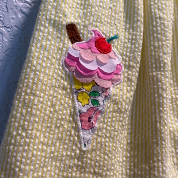 Baby Boden Ice Cream Dress - Size 9-12 month - Picture 3 of 5
